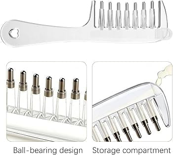 Transparent Hair Scalp Applicator Comb