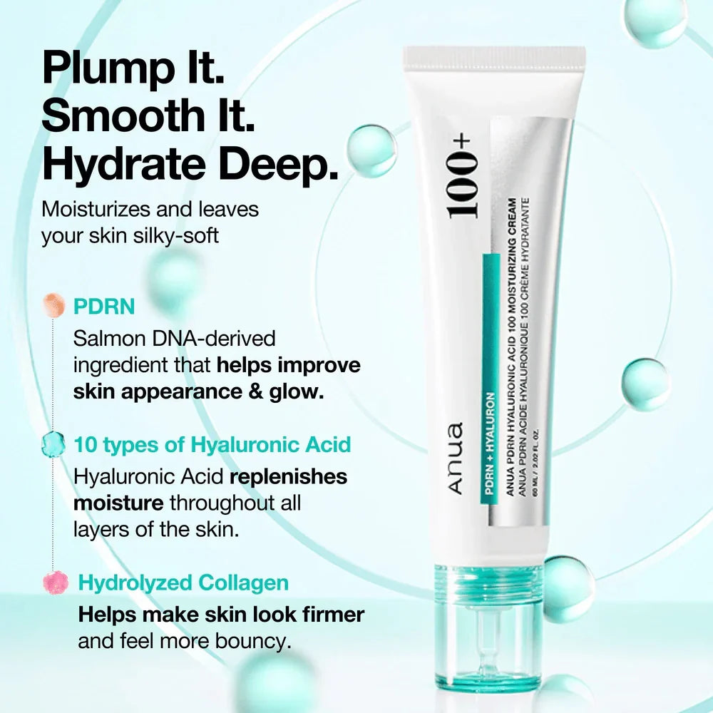 Anua PDRN Hyaluronic Acid 100 Moisture Cream