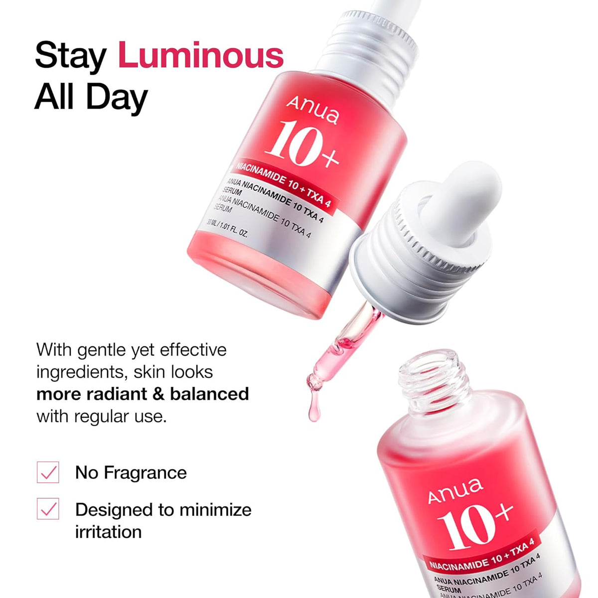 Anua Niacinamide 10% + TXA 4% Serum